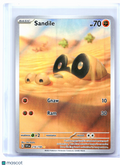 2023 Pokemon—Sandile #216/198 SV1—Illustration Rare Holo [Lightly Played]