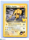 2021 Pokemon—Rocket's Zapdos #15/132 Celebrations: Classic Collection—CC Holo