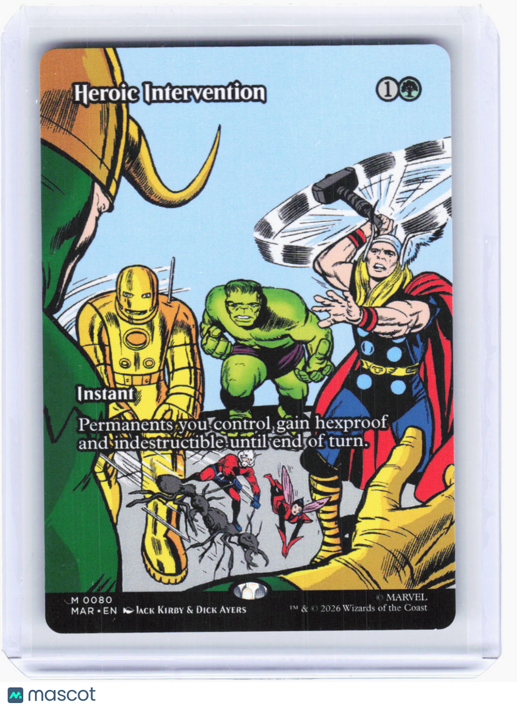 2025 Magic: The Gathering—Heroic Intervention #0080 MAR—Mythic Non-foil