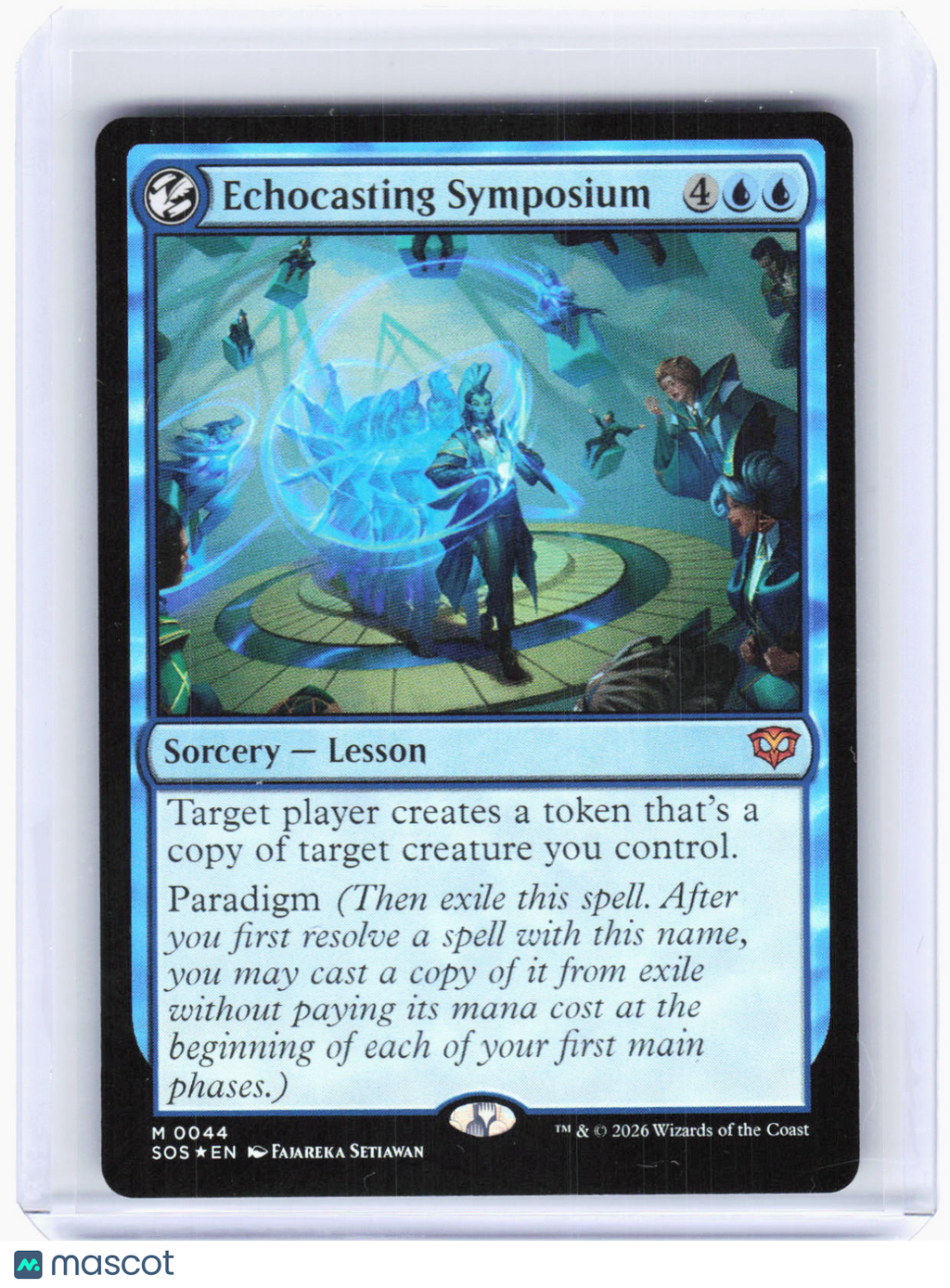 2026 Magic: The Gathering—Echocasting Symposium #0044 SOS—Mythic Foil