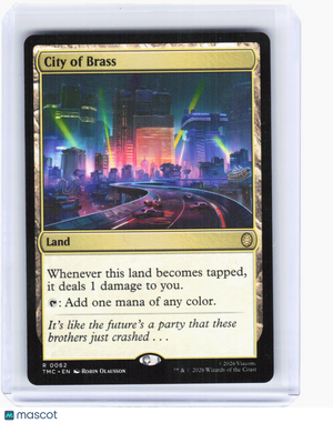 2026 Magic: The Gathering—City of Brass #0062 TMC—Rare Non-foil