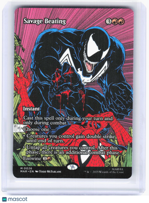 2026 Magic: The Gathering—Savage Beating #0026 Marvel Universe Eternal-Legal—Mythic Non-foil