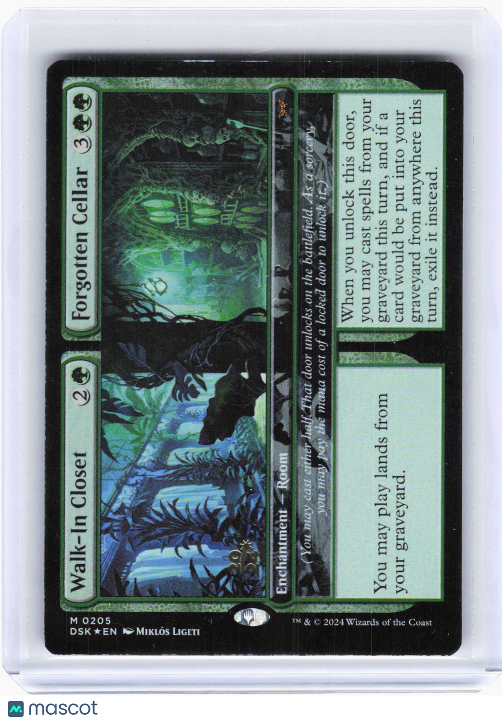 2024 Magic: The Gathering—Walk-In Closet // Forgotten Cellar #0205 PRE—M Foil