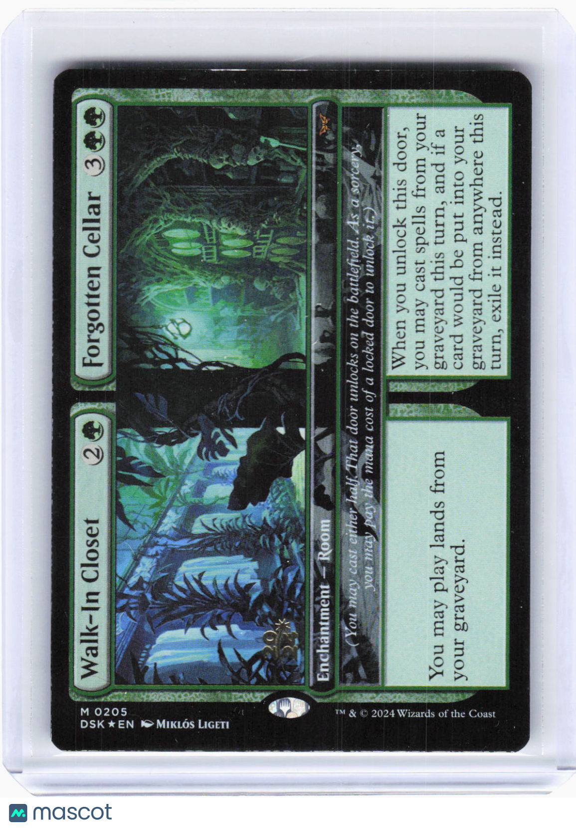 2024 Magic: The Gathering—Walk-In Closet // Forgotten Cellar #0205 PRE—M Foil