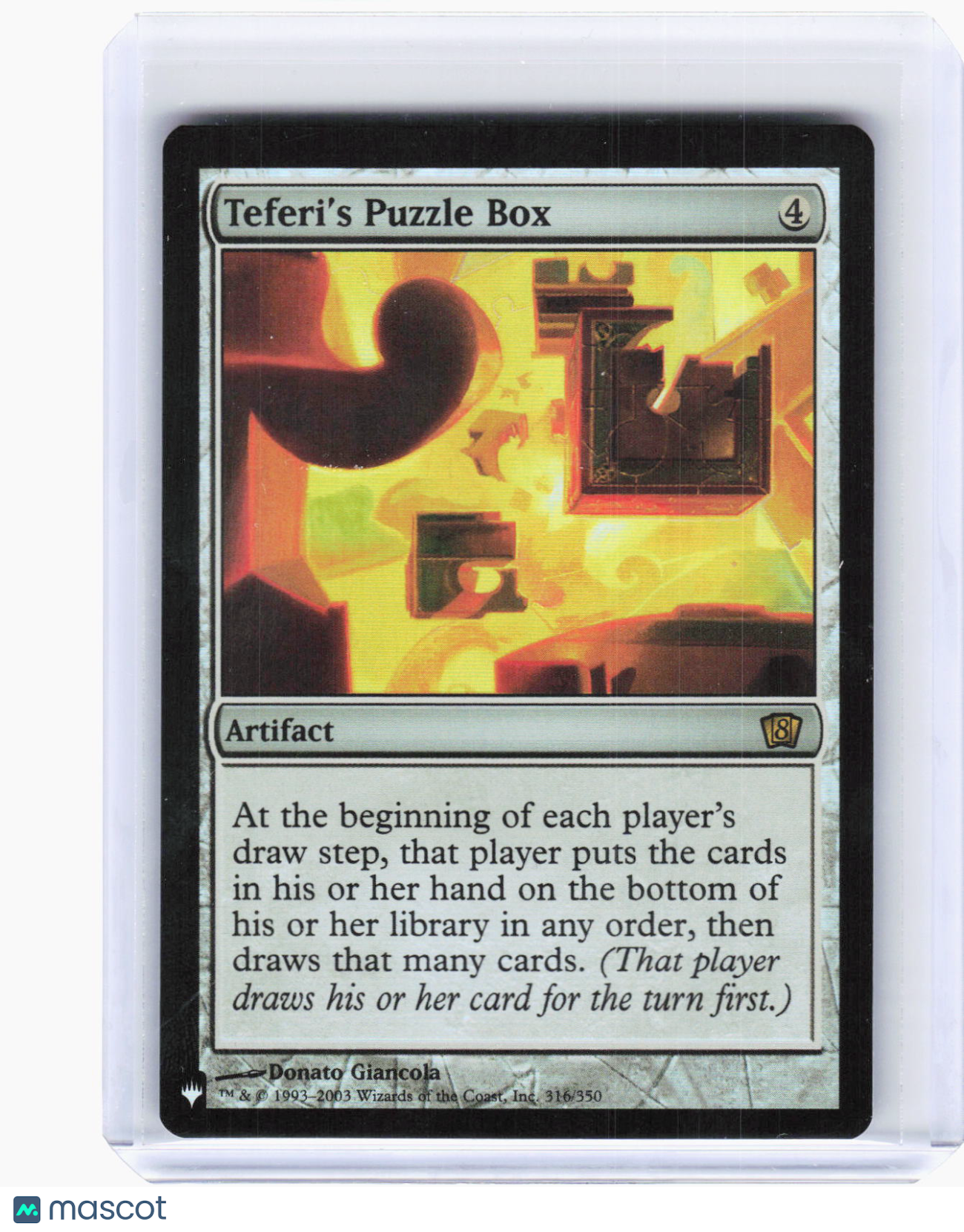 2003 Magic: The Gathering—Teferi's Puzzle Box #316/350 The List Reprints—R Foil