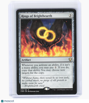 2020 Magic: The Gathering—Rings of Brighthearth #335 CMR—R Non-foil