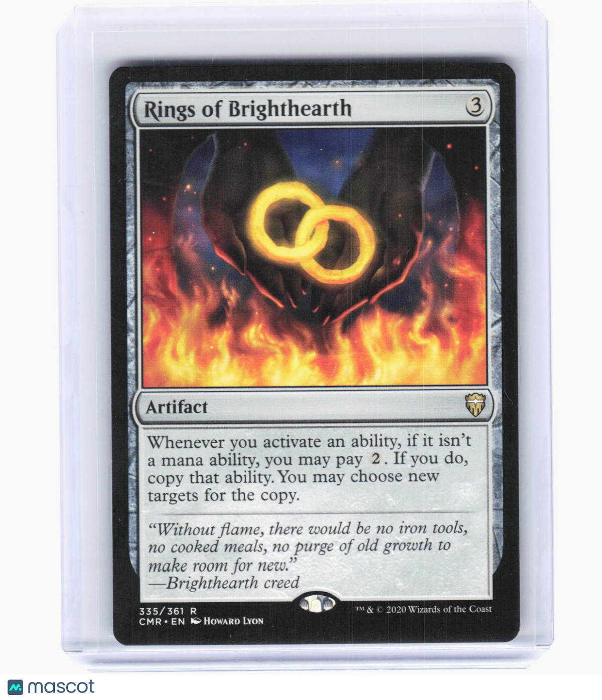2020 Magic: The Gathering—Rings of Brighthearth #335 CMR—R Non-foil