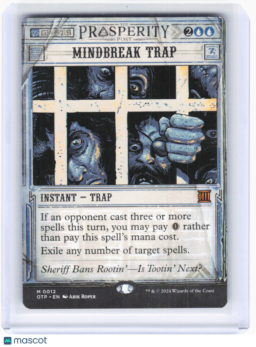 2024 Magic: The Gathering—Mindbreak Trap #0012 OTP—Mythic Non-foil