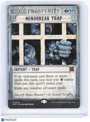 2024 Magic: The Gathering—Mindbreak Trap #0012 OTP—Mythic Non-foil