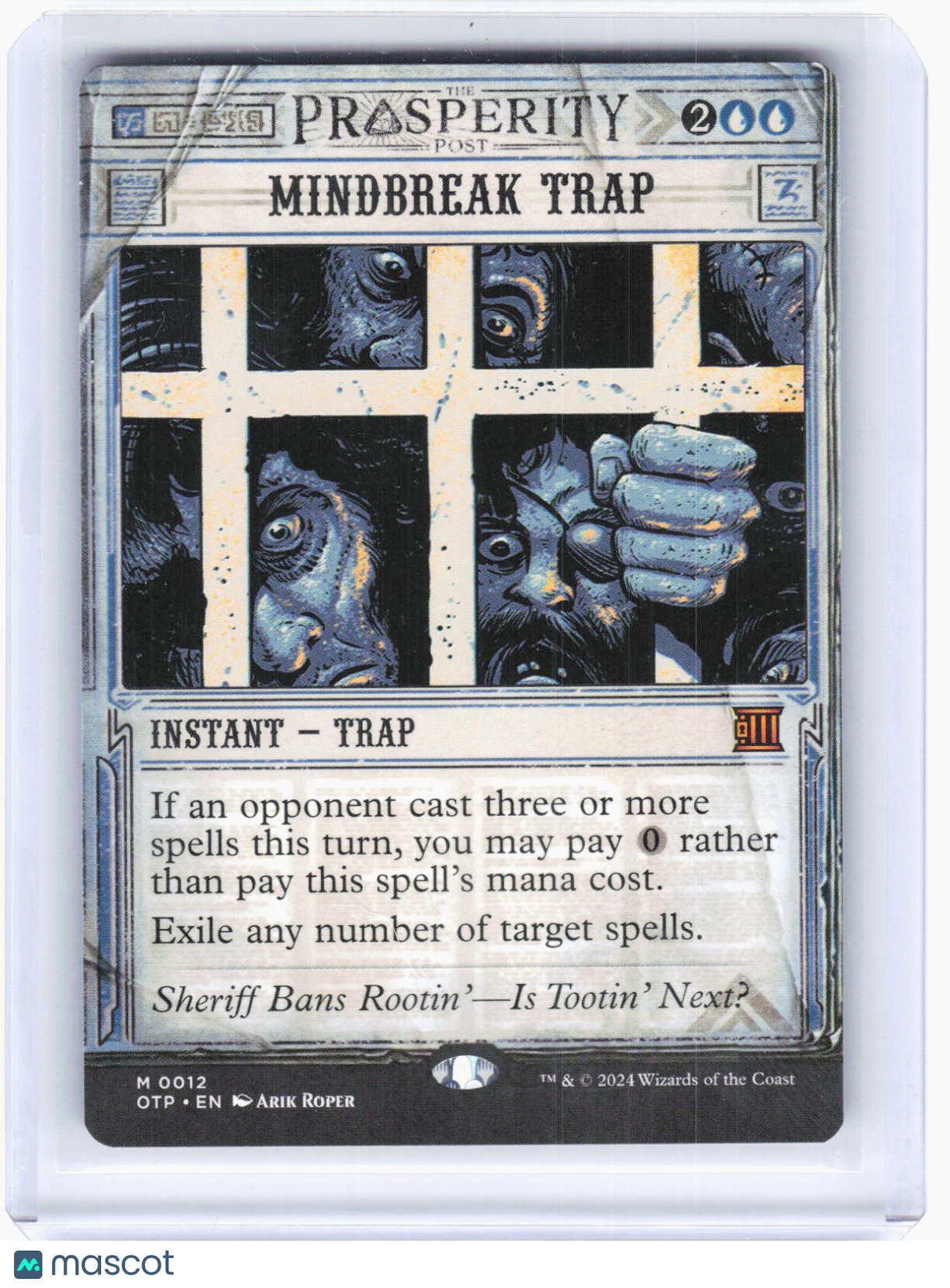 2024 Magic: The Gathering—Mindbreak Trap #0012 OTP—Mythic Non-foil