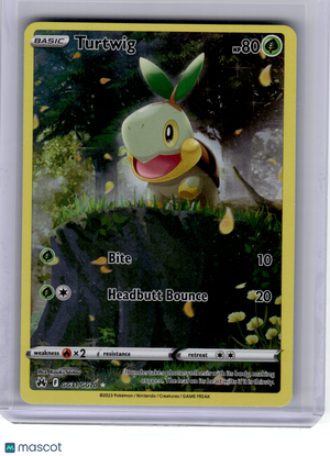 2023 Pokemon—Turtwig #GG31 Crown Zenith: Galarian Gallery—Rare Holo [LP]