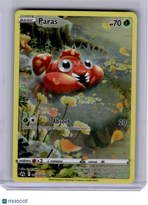 2023 Pokemon—Paras #GG32 Crown Zenith: Galarian Gallery—Rare Holo [LP]