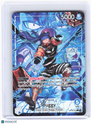 2024 One Piece Card Game—Buggy (Alternate Art) #OP16-041 —Leader Foil