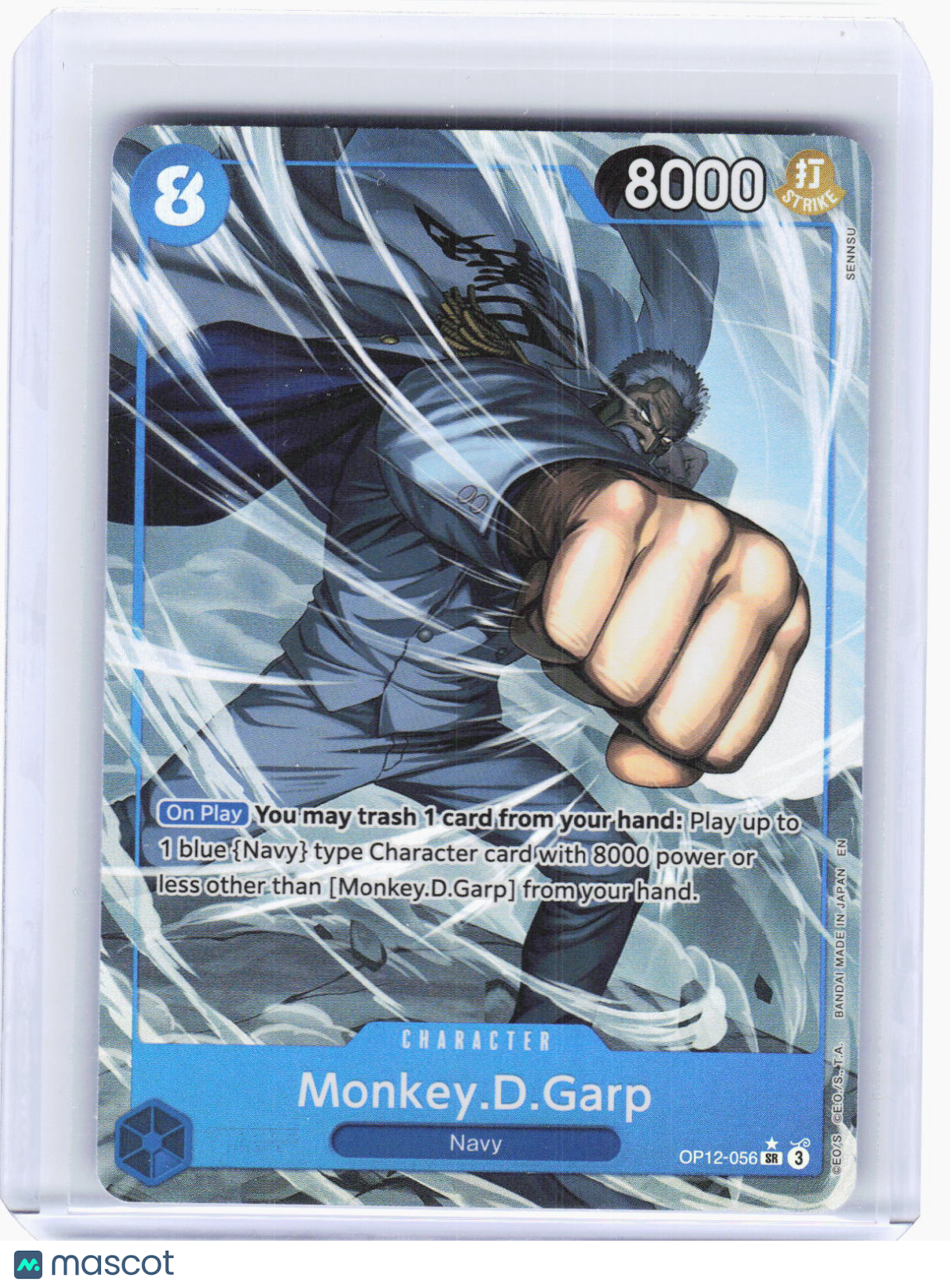 2023 One Piece Card Game—Monkey.D.Garp (Alt Art) #OP12-056 —SR  Foil