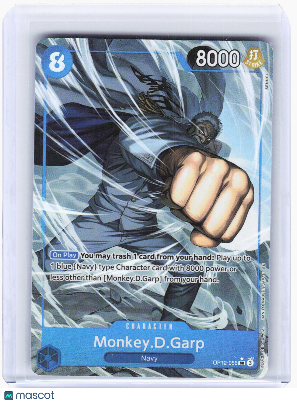 2023 One Piece Card Game—Monkey.D.Garp (Alt Art) #OP12-056—SR Foil