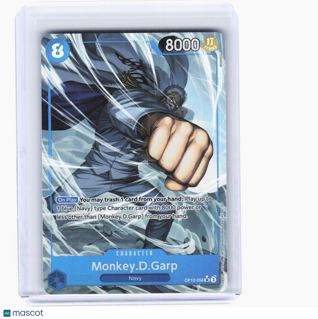2023 One Piece Card game—Monkey.D.Garp (Alt Art) #OP12-056 —SR Foil