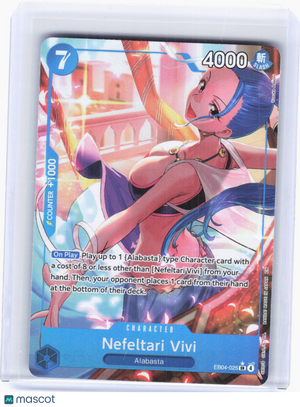 2026 One Piece Card Game—Nefeltari Vivi (Alt Art) #EB04-025 — SR Foil