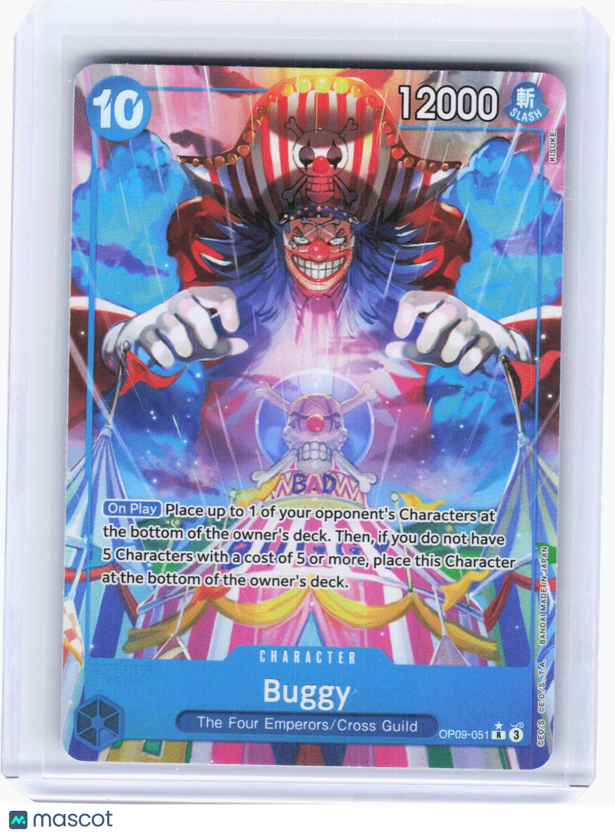 2024 One Piece CCG—Buggy(Alt Art) #OP09-051 Emperors in the New World—R Foil