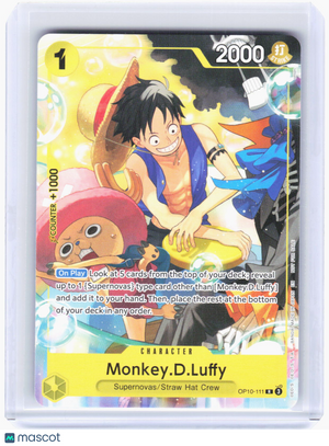 2025 One Piece Card Game—Monkey.D.Luffy (Welcome Pack 2026 Vol.1)#OP10-111 OP-PR
