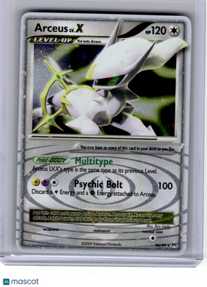 2009 Pokemon—Arceus LV.X #96 Arceus—Rare Holo [Lightly Played]