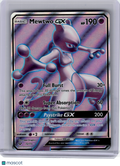 2017 Pokemon—Mewtwo GX #72 Shining Legends—Ultra Rare Holo [Moderately Played]