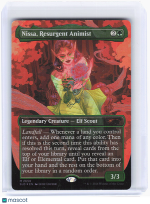 2024 Magic: The Gathering—Nissa, Resurgent Animist #2658 SLD—Mythic Foil