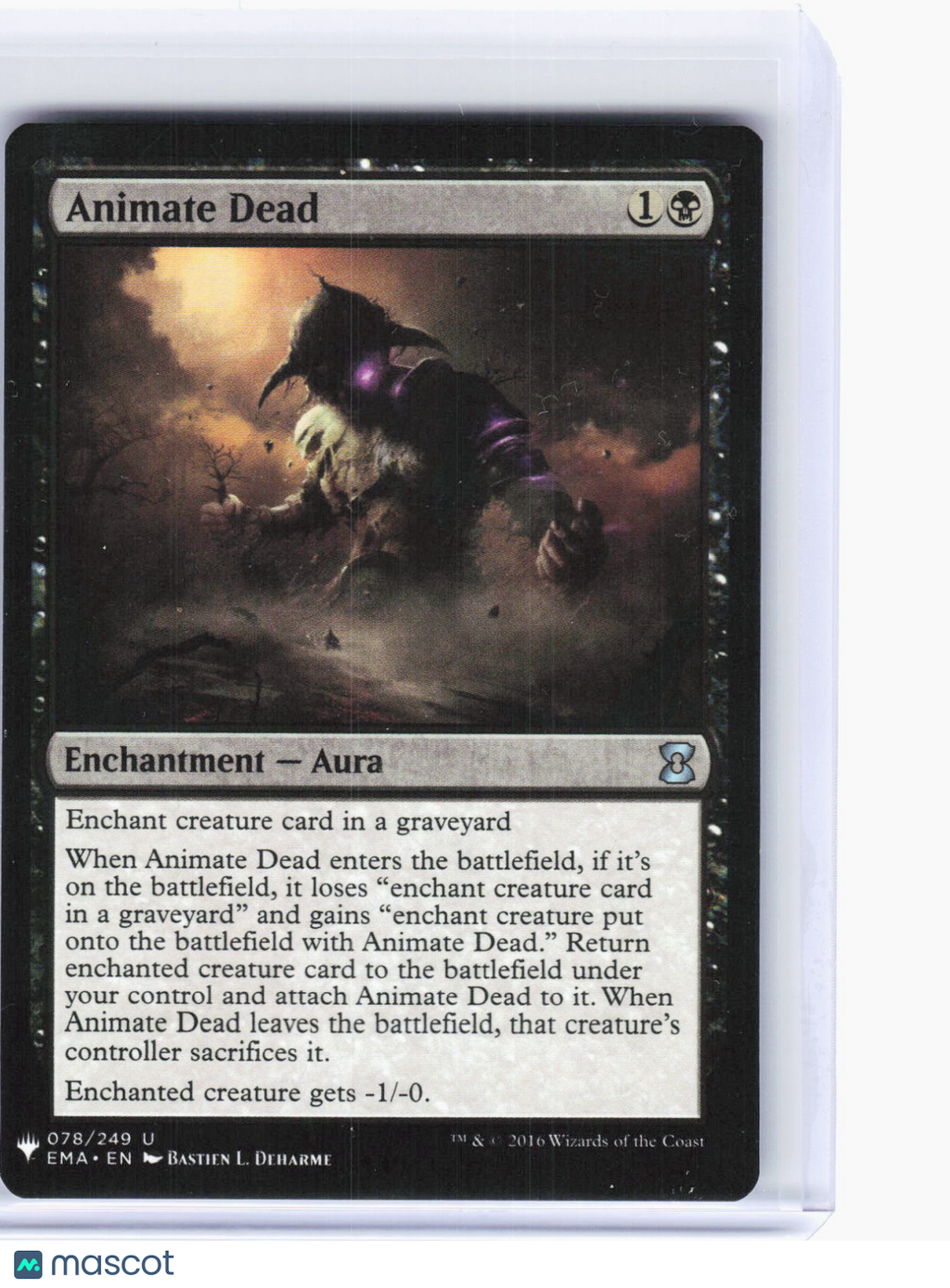 2020 Magic: The Gathering—Animate Dead #78 (LIST)—Uncommon Non-Foil (LP)