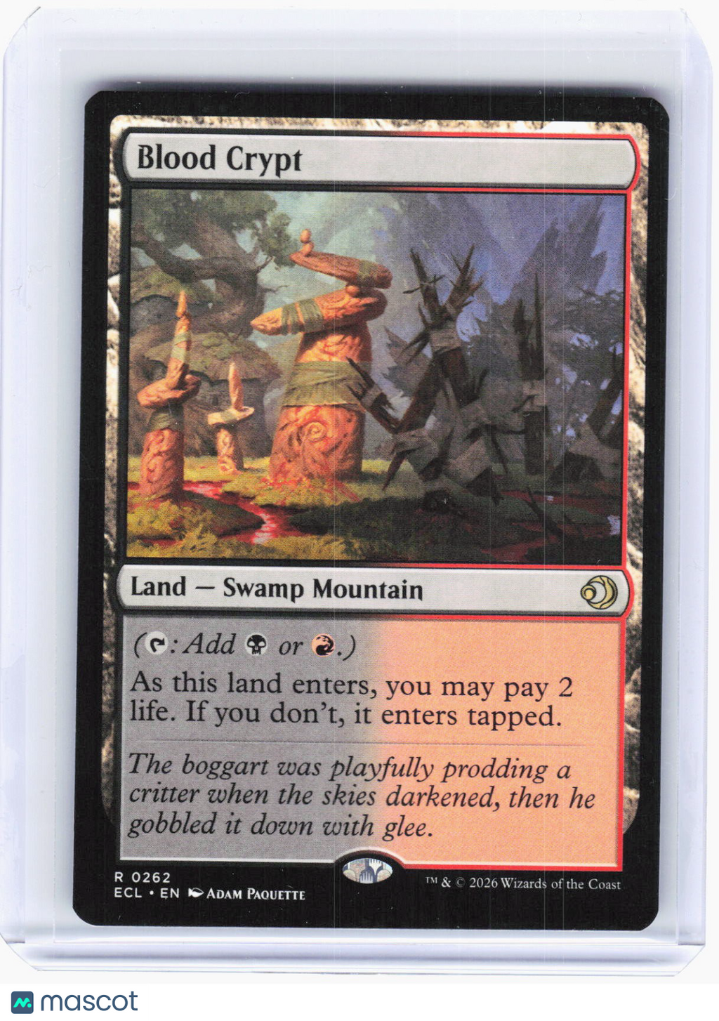 2026 Magic: The Gathering—Blood Crypt #262 Lorwyn Eclipsed—Rare Non-Foil