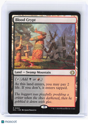 2026 Magic: The Gathering—Blood Crypt #262 Lorwyn Eclipsed—Rare Non-Foil
