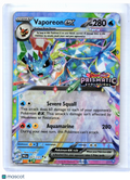 2025 Pokemon—Vaporeon ex (Prismatic Evolutions Stamp) #023/131—Promo [Sealed]