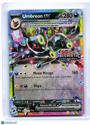 2025 Pokemon—Umbreon ex (Prismatic Evolutions Stamp) #060/131—Promo [Sealed]