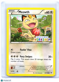 2015 Pokemon—Meowth (Build-A-Bear Workshop) #67/108 MCAP—Promo Nonholo [LP]