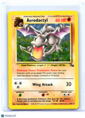 1999 Pokemon—Aerodactyl #1/62 Fossil—Holo Rare [Heavily Played]