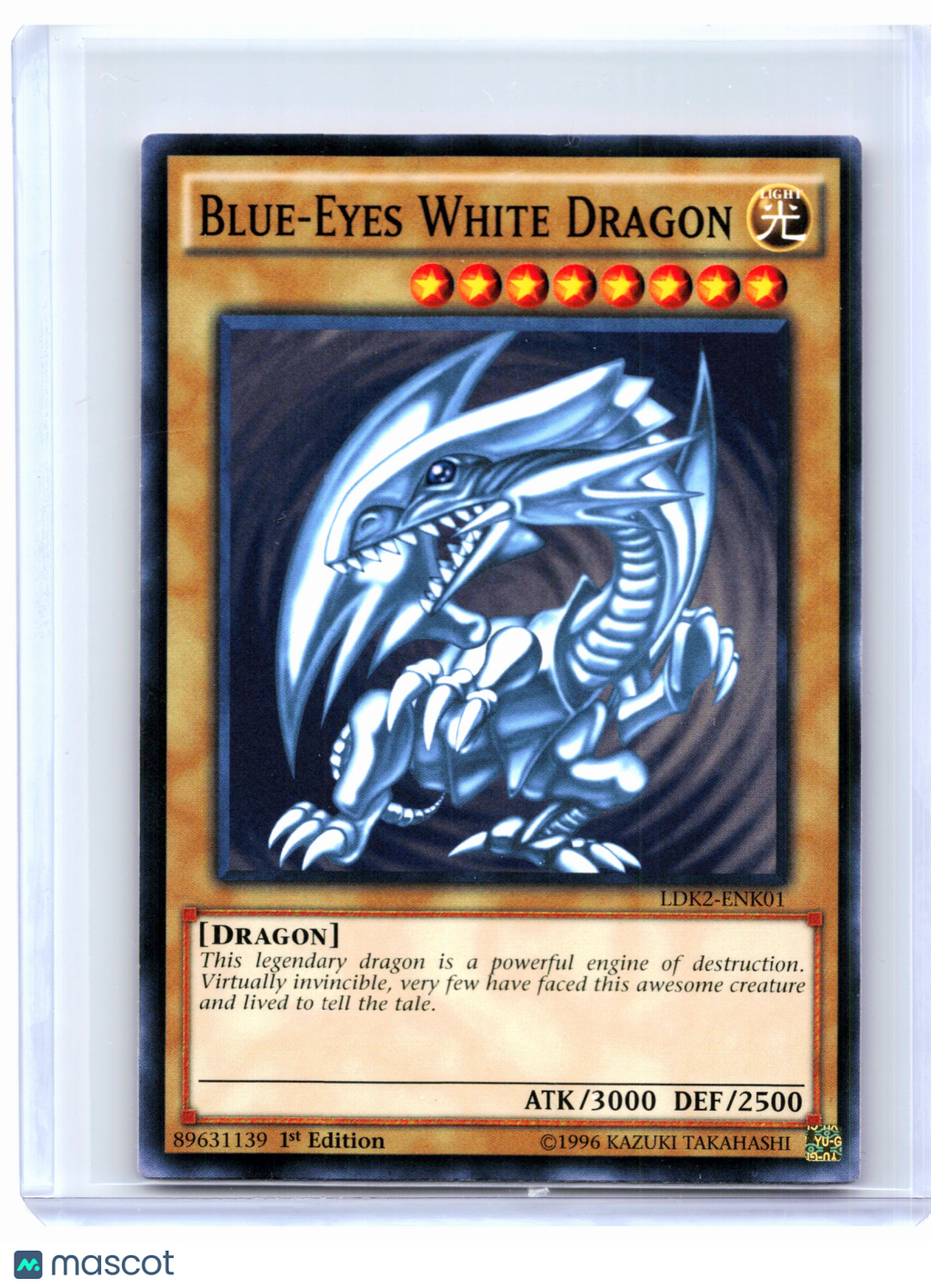 2016 YuGiOh!—Blue-Eyes White Dragon (Version 2) #LDK2-ENK01—Common Nonfoil (1E)