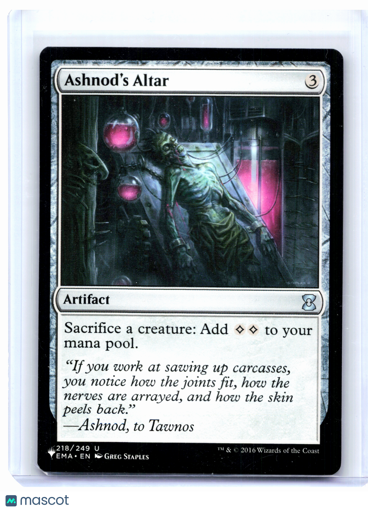 2016 Magic: The Gathering—Ashnod's Altar #218 Eternal Masters—Uncommon Nonfoil