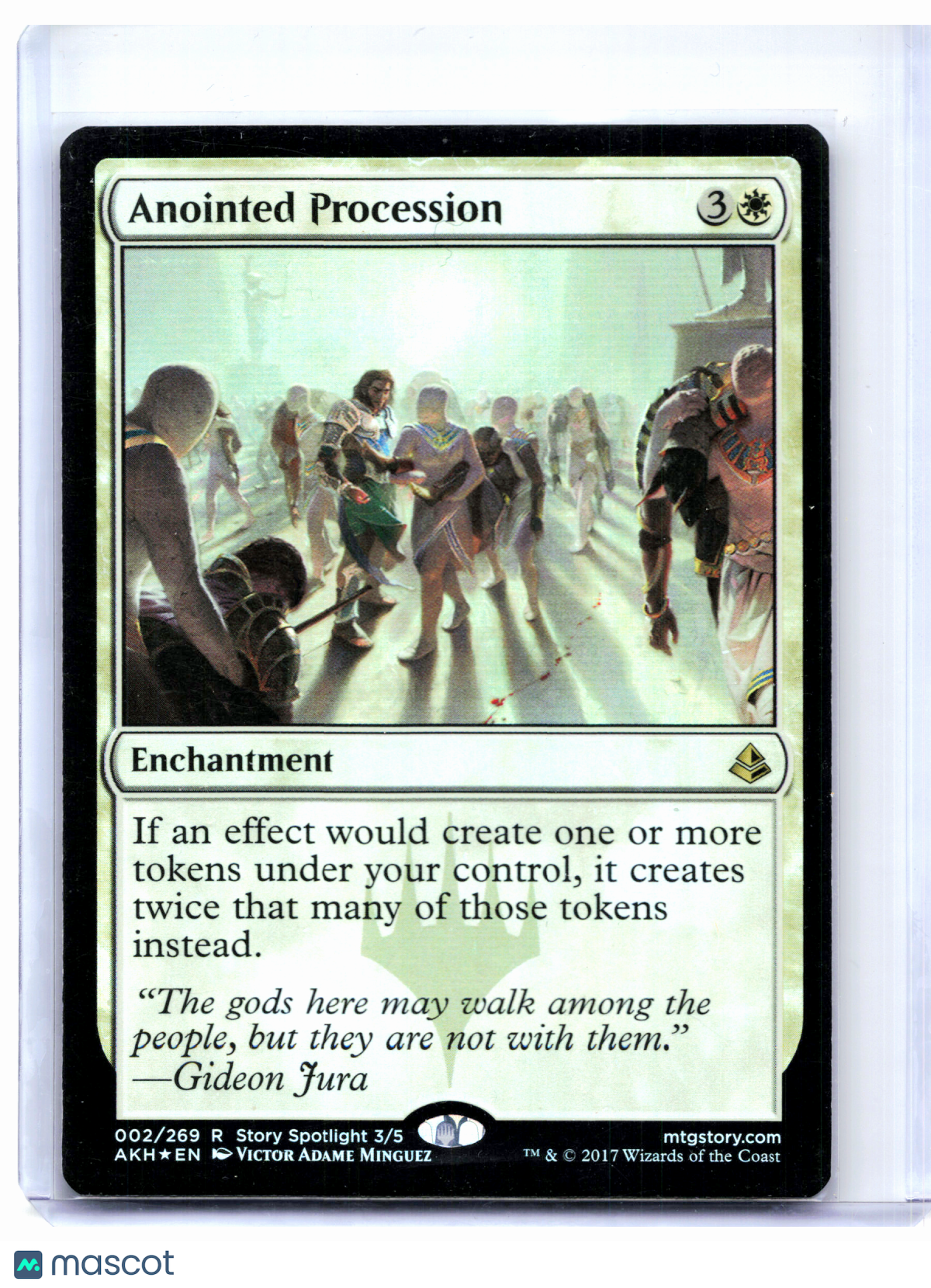 2017 Magic: The Gathering—Anointed Procession #002 Amonkhet—Rare Foil