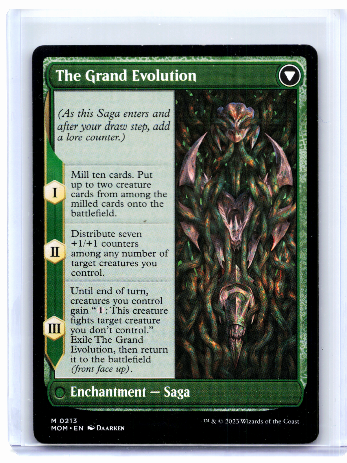 2023 Magic: TG—Vorinclex // The Grand Evolution #0213 MOM—Mythic Nonfoil