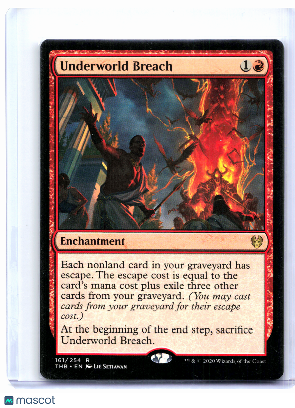2020 Magic: TG—Underworld Breach #161 Theros Beyond Death—Rare Nonfoil