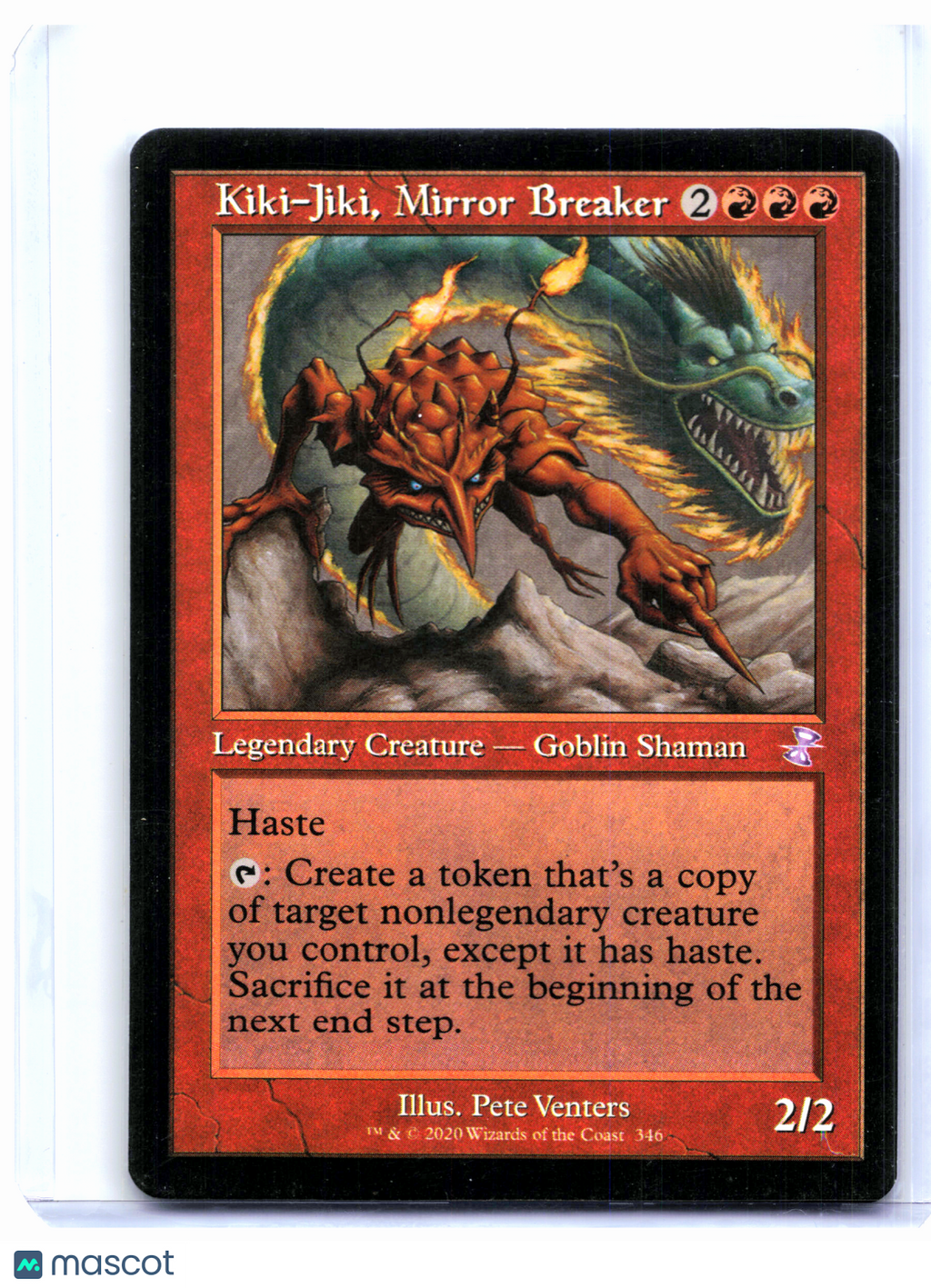 2020 MTG—Kiki-Jiki, Mirror Breaker #346 Time Spiral Remastered—Special Nonfoil