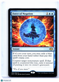 2019 Magic: The Gathering—Force of Negation #052 Modern Horizons—Rare Nonfoil
