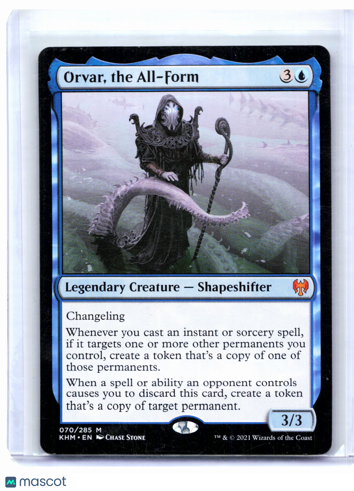 2021 Magic: The Gathering—Orvar, the All-Form #070 Kaldheim—Mythic Nonfoil