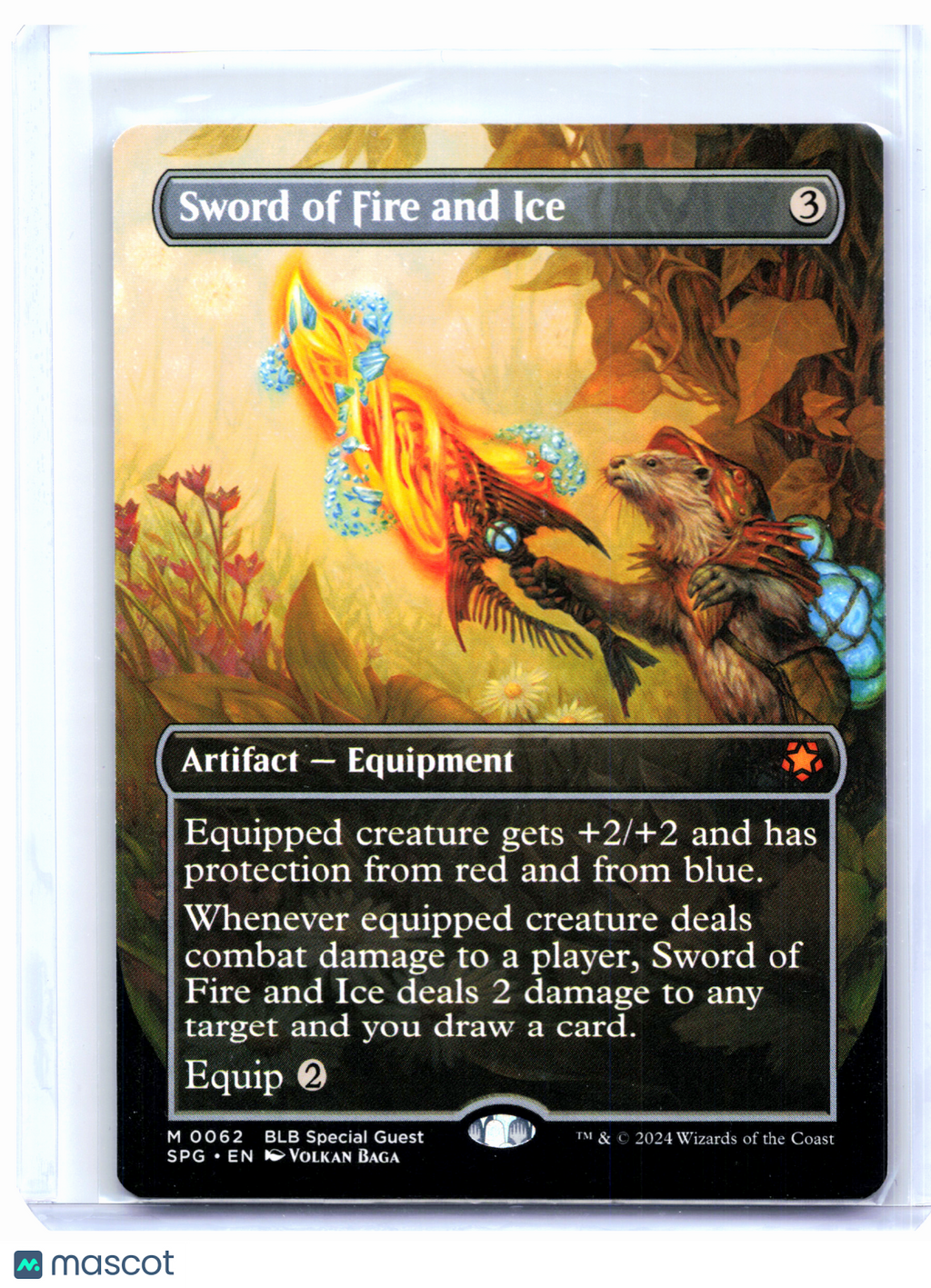 2024 MTG—Sword of Fire and Ice (Borderless) #0062 Special Guests—Mythic Nonfoil