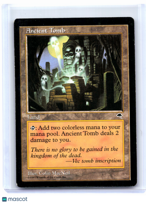 1997 Magic: The Gathering—Ancient Tomb #315 Tempest—Uncommon Nonfoil [Damaged]