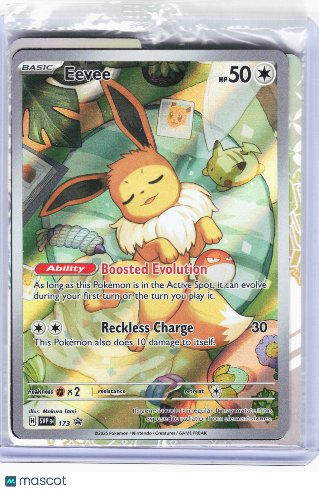 2025 Pokemon—Eevee #173 Scarlet & Violet Promo—Black Star Promo Holo [Sealed]