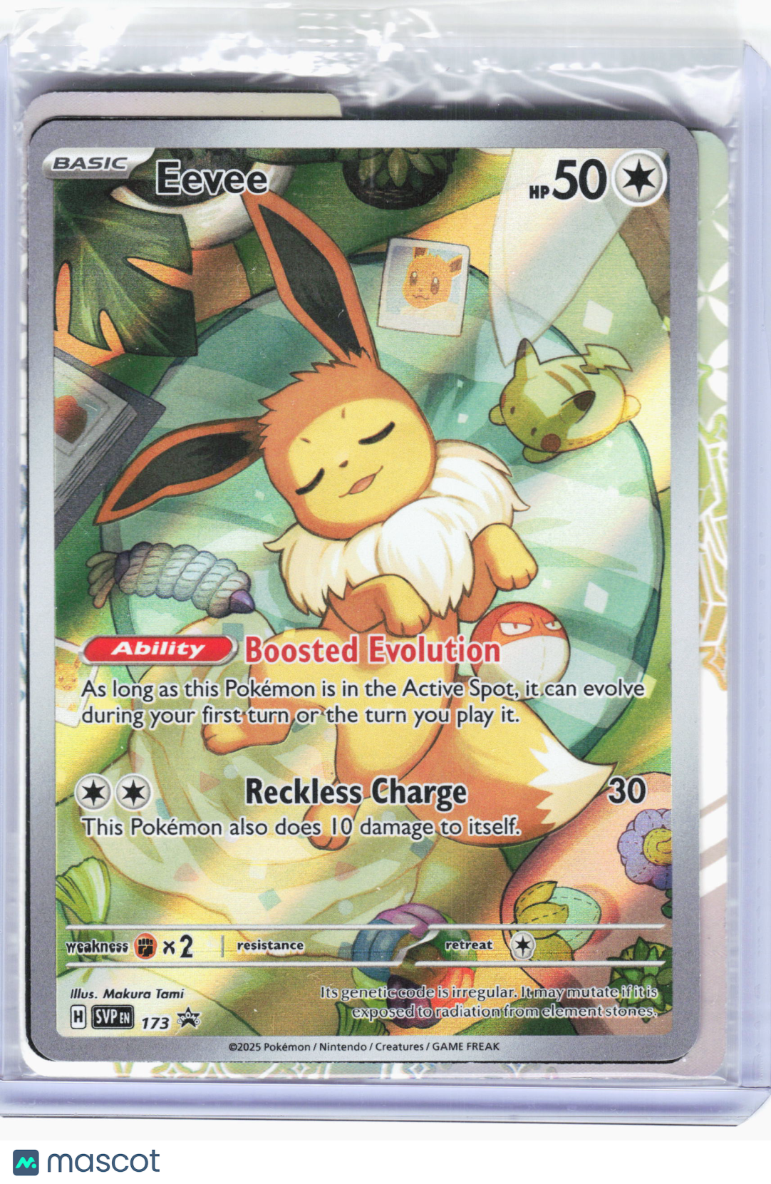 2025 Pokemon—Eevee #173 Scarlet & Violet Promo—Black Star Promo Holo [Sealed]