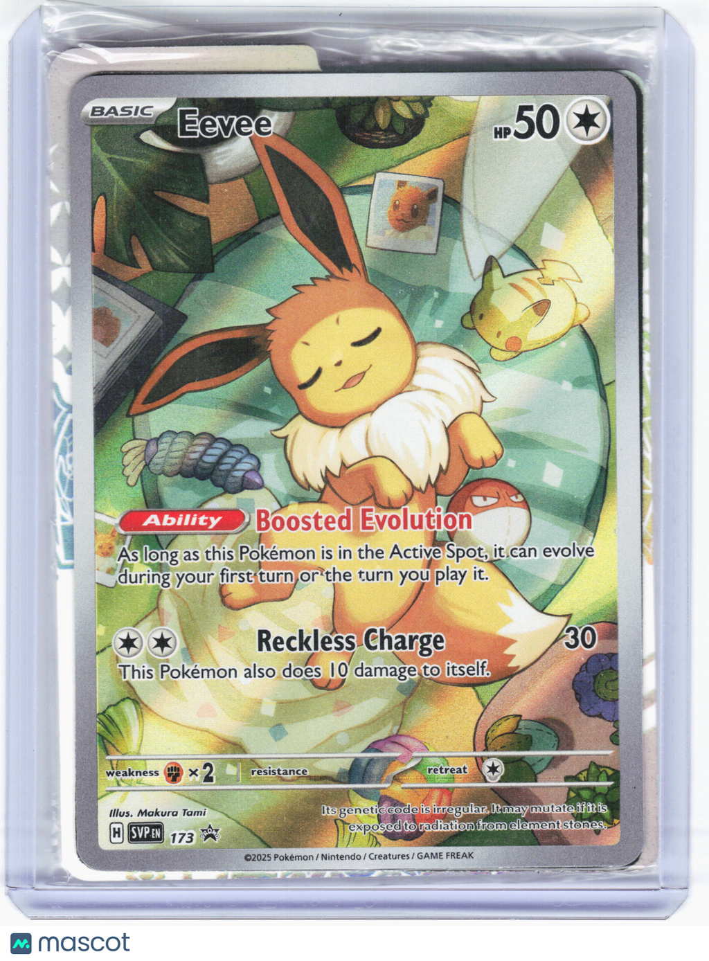 2025 Pokemon—Eevee #173 Scarlet & Violet Promo—Black Star Promo Holo [Sealed]