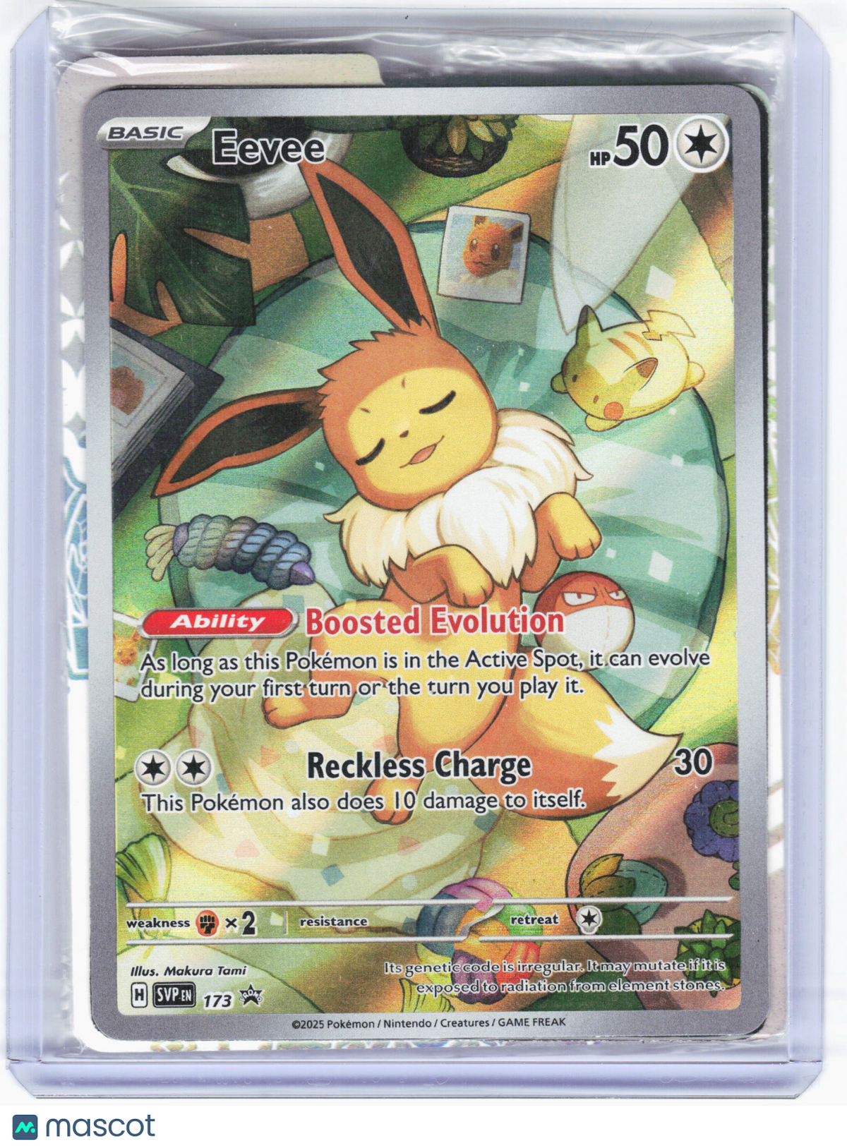 2025 Pokemon—Eevee #173 Scarlet & Violet Promo—Black Star Promo Holo [Sealed]