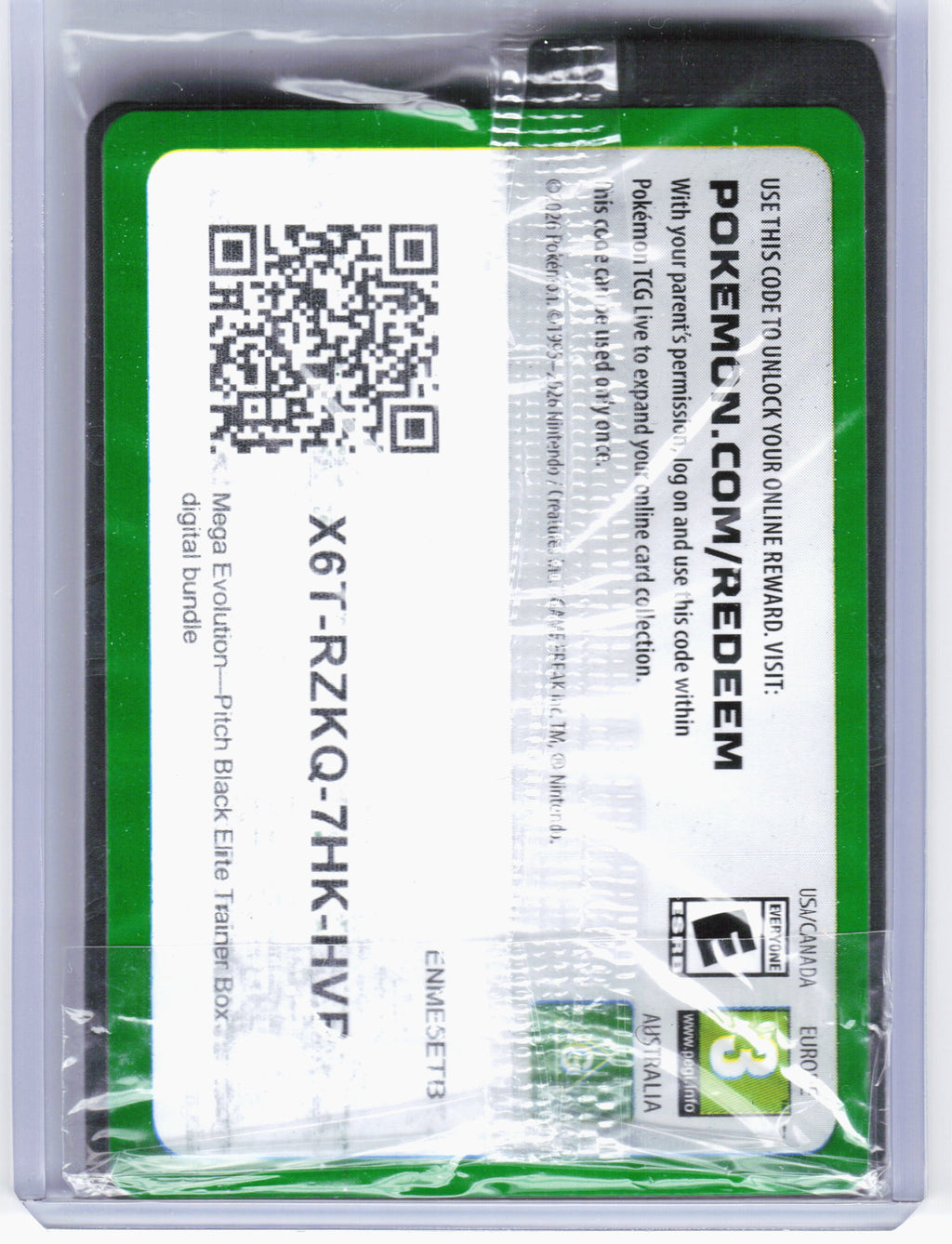 2026 Pokemon—Zarude #088 Mega Evolution Promo—Black Star Promo Holo [Sealed]