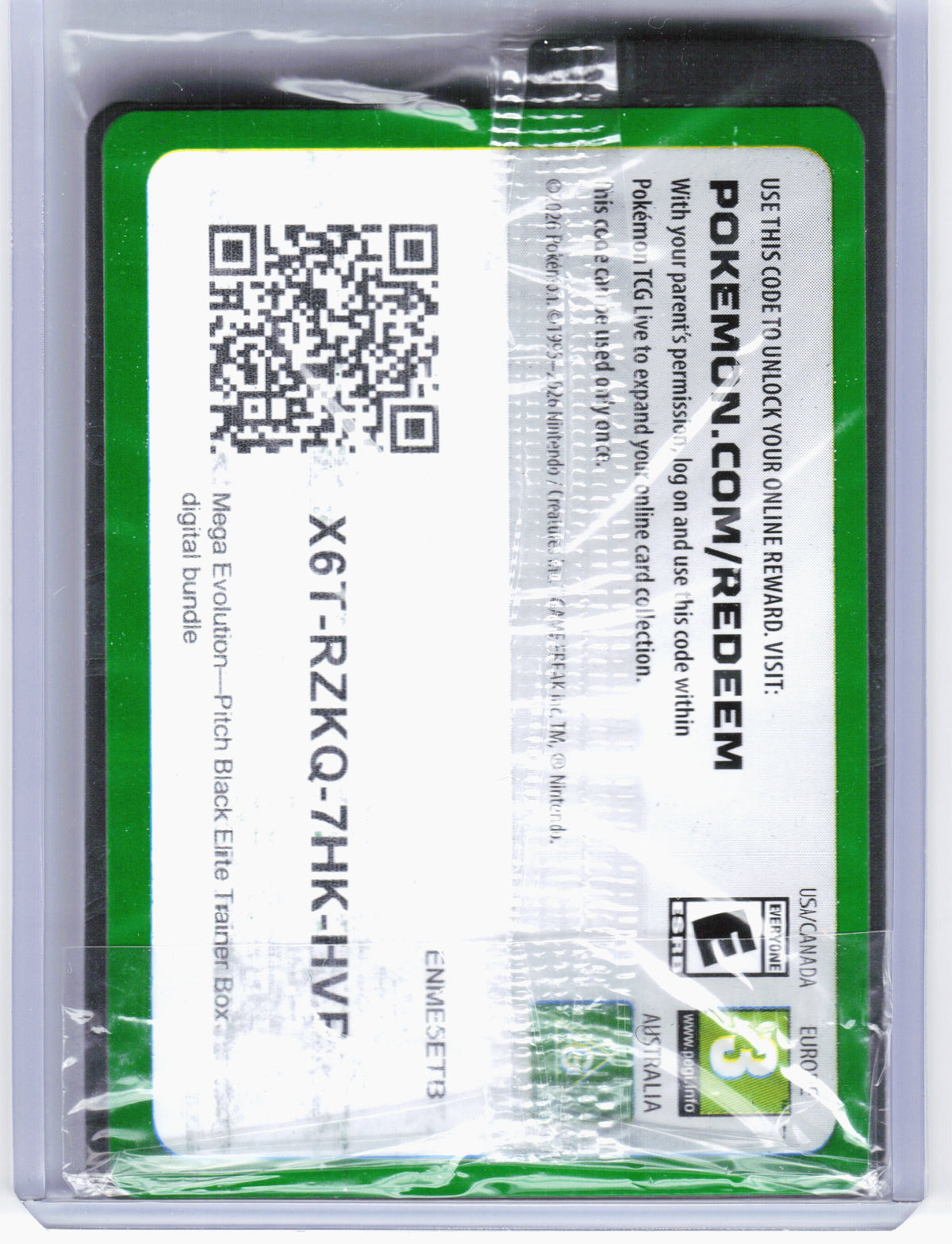 2026 Pokemon—Zarude #088 Mega Evolution Promo—Black Star Promo Holo [Sealed]
