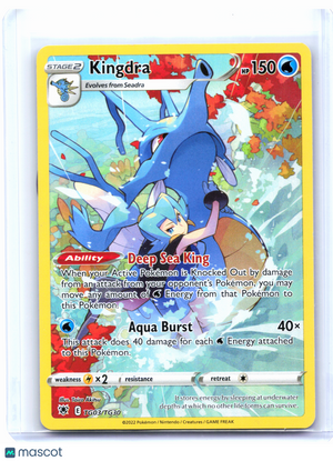 2022 Pokemon—Kingdra #TG03/TG30 Astral Radiance Trainer Gallery—UR Holo [MP]